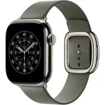 Apple Watch 42/41/40/38mm šalvějově šedý řemínek s moderní přezkou střední