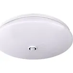 Solight LED stropní světlo PLAIN s PIR sensorem, 18W, 1260lm, 3000K, kulaté, 33cm - WO776