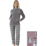 Dámské vyteplený komplet Karelpiu KPF5216 růžová L