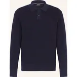 Boss Pánské Pletené Polo Tričko Ulio, tmavě modrá, S