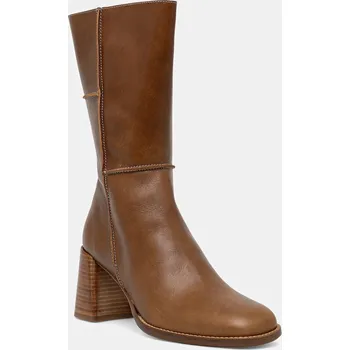 Dámské kozačky Kožené kotníkové boty Billi Bi A9295.884 hnědá 88X, EUR 41