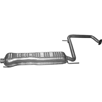 Výfuková trubka Střední tlumič výfuku, , POLMO, 17.001