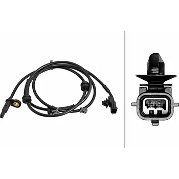 ABS Snímač, počet otáček kol, , HELLA, 6PU 358 218-331