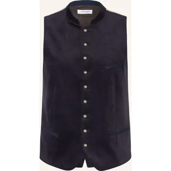 Grasegger Sukně Kreuzer Z Sametu, tmavě modrá / černošedá