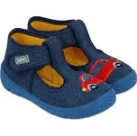 631P046 19 chlapecké bačkorky Befado modré, auto 631P046_21