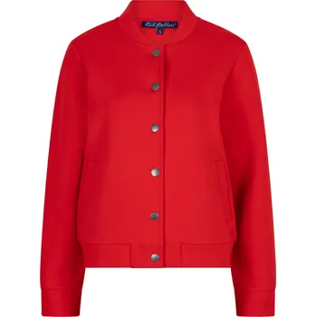 Dámská mikina Red Button bomber z materiálu Scuba červený Velikost: XXL