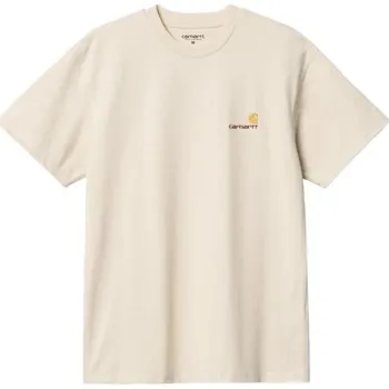 Pánské tričko TRIKO CARHARTT WIP American Script S/S - béžová - XL + při osobním odběru 941 Kč