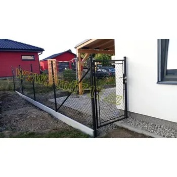 Příslušenství pro plot MONTÁŽ Osazení PVC Podhrabové desky cena za metr (MONTÁŽ A MATERIÁL K MONTÁŽI )