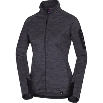 Dámská mikina Dámská fleecová mikina NORTHFINDER Bertha černá Velikost: S