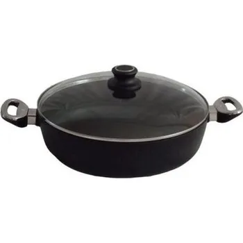 Pánev pánev d24x 7.5cm+PO skl., BAF 2,4l, servír., GIGANT litina, ind., 2ucha