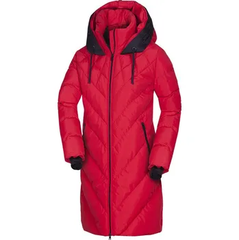 Dámská prošívaná bunda NORTHFINDER Dolores červená Velikost: 2XL