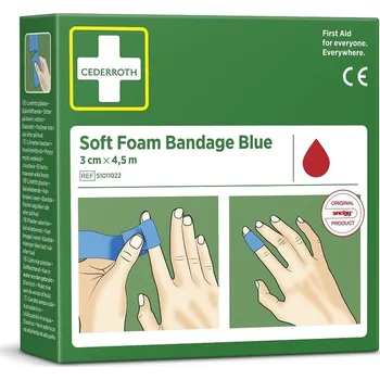 Náplast Náplast SNOGG SOFT1 modrá 3 cm x 4,5 m