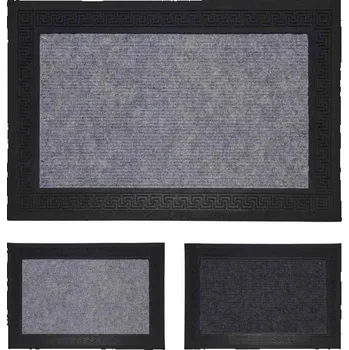 Rohožka HOMESTYLING Rohožka gumová 60 x 40 cm černá KO-A48100000cern