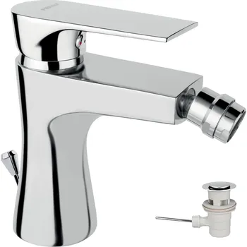 Vodovodní baterie Stojánková bidetová baterie ALGEO SQUARE chrom