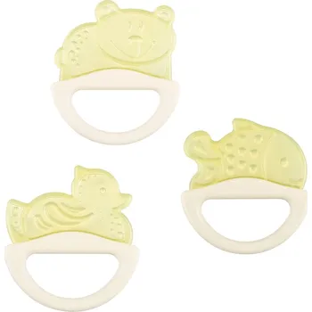 Dětské zboží Canpol babies Kousátko s chrastítkem Zvířátko - žluté