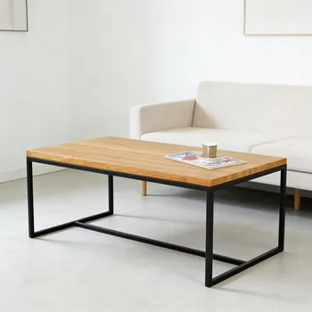 Konferenční stolek Konferenční stolek Melo s masivní dubovou deskou