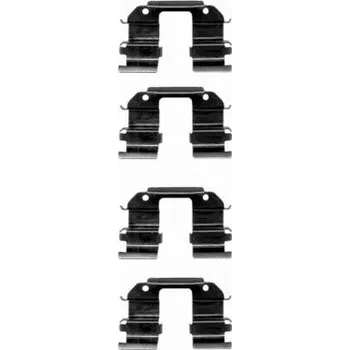 Přislušenství brzdového systému Sada příslušenství, obložení kotoučové brzdy, , HELLA, 8DZ 355 203-041