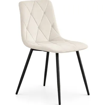 Jídelní židle Čalouněná jídelní židle Milo béžová