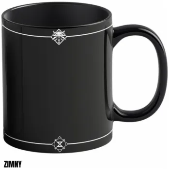 Hrnek Good Loot Zaklínač 3 Art Heat Reveal - Geralt a Ciri 480 ml Černá