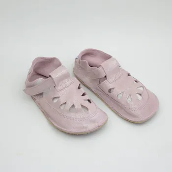 Chlapecké bačkory BABY BARE SHOES IO SPARKLE PINK - TS Velikost: 22
