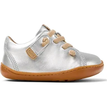 Dámské polobotky Dětské kožené polobotky Camper 80212 stříbrná SLV, EUR 21