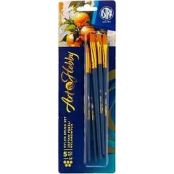 Set školních potřeb Pędzle nylonowe 5szt ASTRA