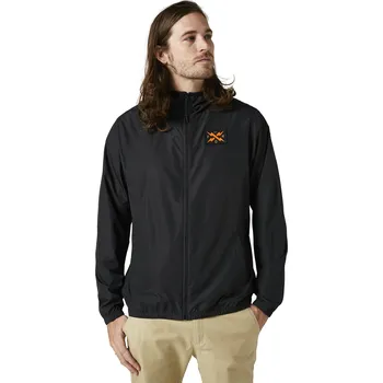 Pánská softshellová bunda Pánská bunda Fox Racing Calibrated Windbreaker Jkt Black Velikost: M