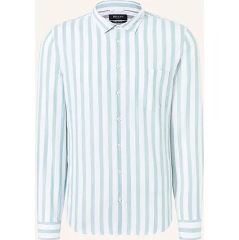 Pánská košile Maerz Muenchen Pánská Košile Comfort Fit, tyrkysová / bílá, 40