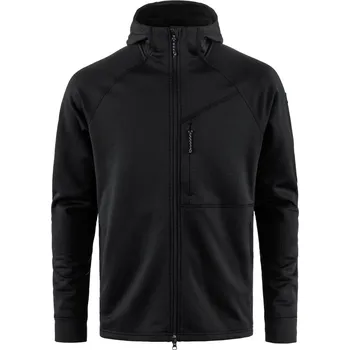 Pánská mikina Fjallraven Abisko Grid Fleece Hoodie M - Black L