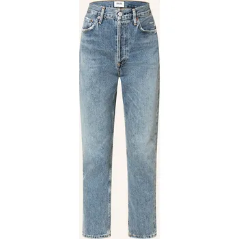 Dámské džíny Agolde Dámské Straight Džíny Riley, frequency medium indigo, 40