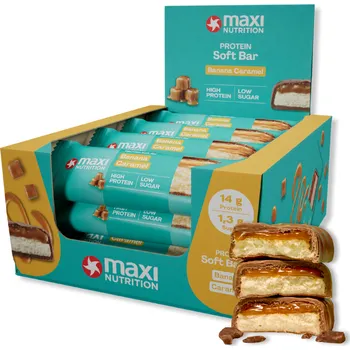 Protein Soft Bars Caramel Banana 16x45 g