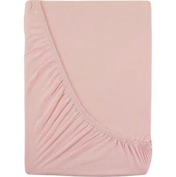 Prostěradlo Kvalitex Jersey prostěradlo s lycrou světle růžové 140x200