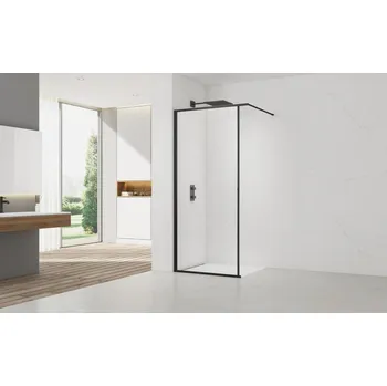 Swiss aqua technologies Sprchová zástěna SAT Walk-In se stírací lištou 80 cm SATWISL80C