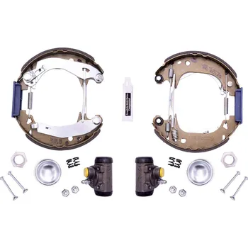 Brzdová čelist Sada brzdových čelistí, , 424121, 424173, 4241E8, 4241J6, 4241J9, HELLA, 8DB 355 003-661