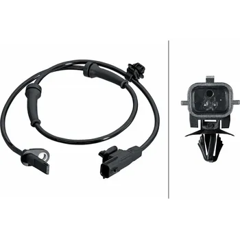 ABS Snímač, počet otáček kol, , HELLA, 6PU 358 251-111