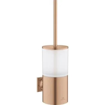 WC štětka Grohe ALLURE WC štětka nástěnná, sklo/kartáčovaný warn sunset