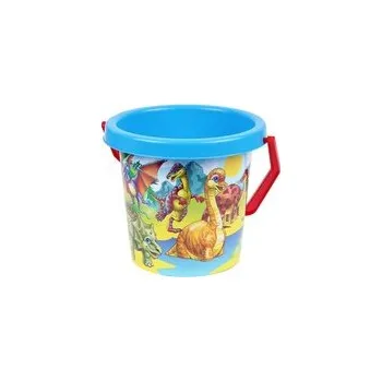 Hračka na písek kyblík s obrázky 16 cm, 4 druhy