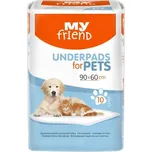 My Friend podložky pro zvířata 90 × 60 cm, 10 ks