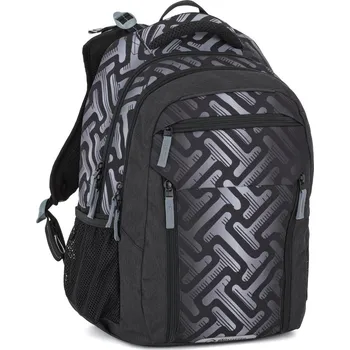 Školní batoh Bagmaster PORTO 26 A školní batoh – šedý