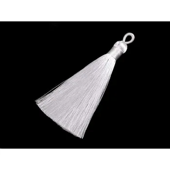 Střapec délka 80 mm, střední, 11 bílá