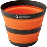 Skládací hrnek Sea to Summit FRONTIER UL COLLAPSIBLE CUP UNI Oranžová, Tmavě šedá, Bílá