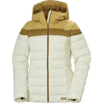 Dámská lyžařská bunda Helly Hansen IMPERIAL PUFFY XL Bílá, Béžová, Zlatá