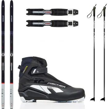 Běžky ATOMIC Savor XC Grip s vázáním NNN Automatic + Obuv FISCHER XC Comfort Pro + Hole