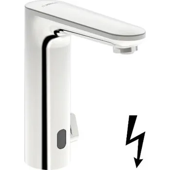 Vodovodní baterie Hansa Termostatická elektronická umyvadlová baterie, síťové napájení, Bluetooth, chrom - 93631129