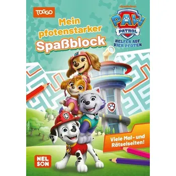 První čtění PAW Patrol Kindergartenheft: Mein pfotenstarker Spaßblock