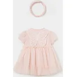 Mayoral Elegantní šaty 1629 Růžová Regular Fit 4_6M