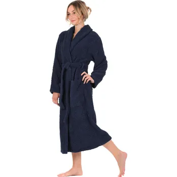 Dámský župan dámský župan Athena s límcem L tmavě modrá