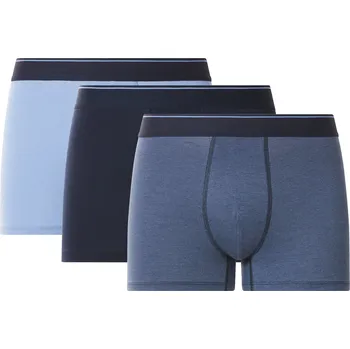 Pánské spodní prádlo esmara Men Pánské boxerky, 3 kusy (námořnická modrá / modrá, 7/XL)