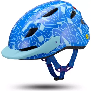 Chránič hlavy Helma Specialized Shuffle 2 led MIPS SkyBlue Graphic