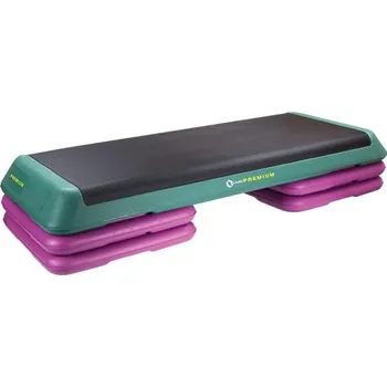 Aerobic step HMS AS006 17-44-020 108 x 41,5 cm černý/zelený/fialový